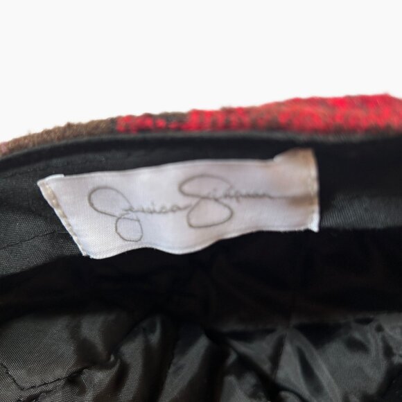 JESSICA SIMPSON KIDS NEWSBOYS HAT/CAP MULTI COLOR BROWN, RED, YELLOW, ONE SIZE - Picture 10 of 11